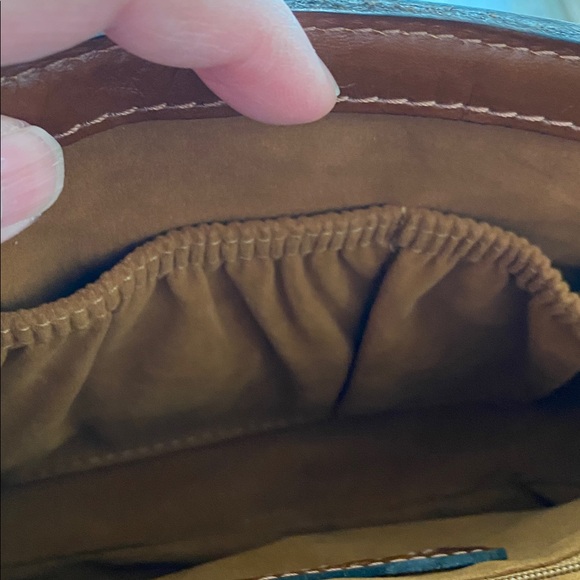 Patricia Nash Rich Brown Leather Crossbody Bag - Picture 10 of 10